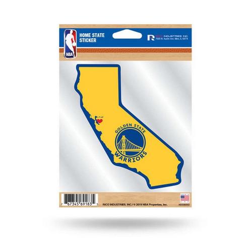 Rico Industries Golden State Warriors Cling Decal - Primary Image