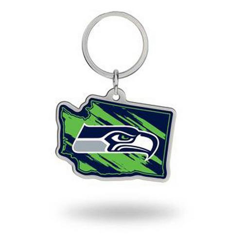 Rico Industries Seattle Seahawks Home State Keychain - Primary Image