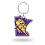 Rico Industries Minnesota Vikings Home State Keychain - Thumbnail 1 of 2