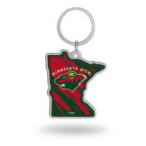 Rico Industries Minnesota Wild Home State Keychain - Primary Image