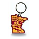 Rico Industries Minnesota Golden Gophers Home State Keychain - Thumbnail 1 of 2