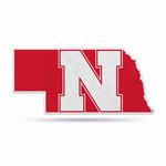 Rico Industries Nebraska Cornhuskers Die Cut Logo Pennant - Thumbnail 1 of 2