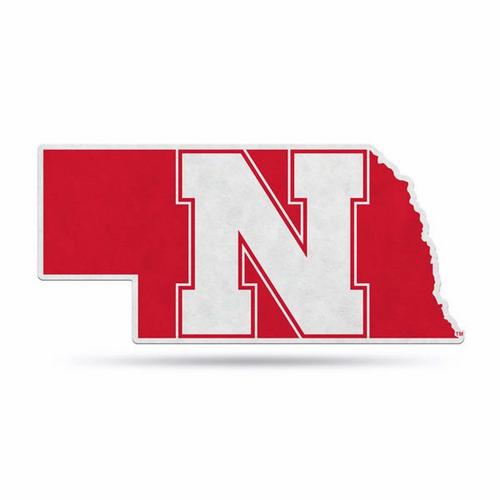 Rico Industries Nebraska Cornhuskers Die Cut Logo Pennant - Primary Image