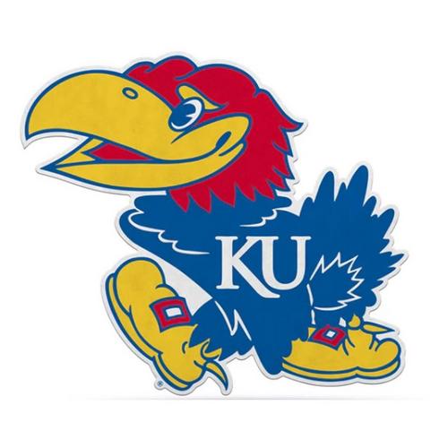 Rico Industries Kansas Jayhawks Die Cut Pennant - Primary Image