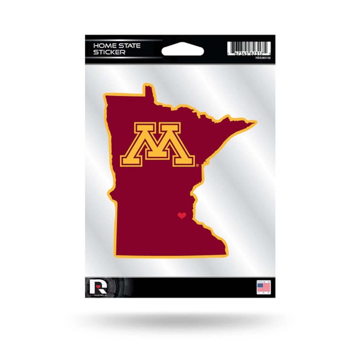 Rico Industries Minnesota Golden Gophers Home State Sticker