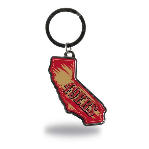 Rico Industries San Francisco 49ers Home State Keychain - Primary Image