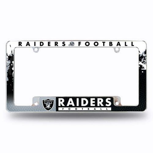 Rico Industries Los Angeles Raiders All Over License Plate Frame - Primary Image