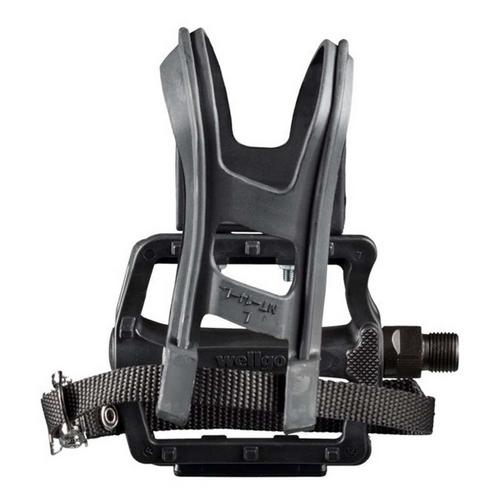 Wellgo Resin Pedals with Clip & Strap - Primary Image