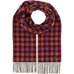 Women's FRAAS Cashmink Houndstooth Fringe Scarf - Thumbnail 1 of 2