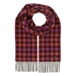 Women's FRAAS Cashmink Houndstooth Fringe Scarf - Thumbnail 2 of 2