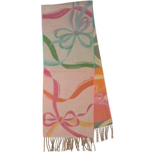 Women's FRAAS Ribbons & Bows Cashmink Fringe Scarf - Primary Image
