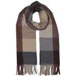 FRAAS 3 Tone Colorblock Cashmink Fringe Scarf - Thumbnail 1 of 2