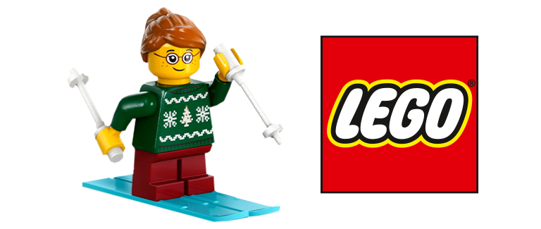 Lego Skiing Minifig
