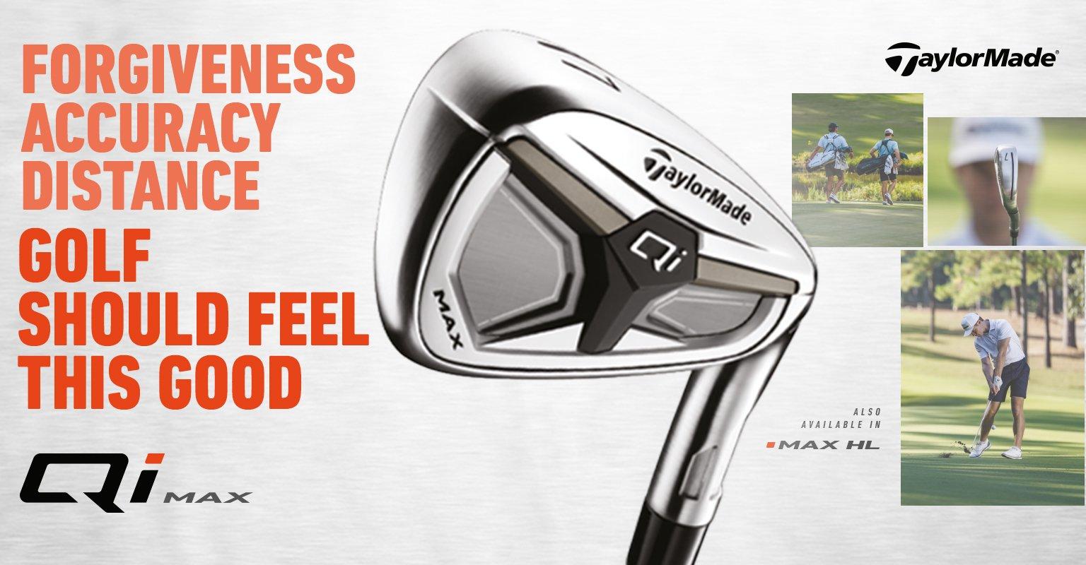 Forgiveness, accuracy, distance: golf should feel this good. Taylormade