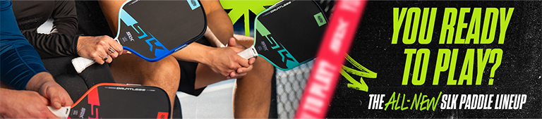 You ready to play? the all new slk paddle lineup