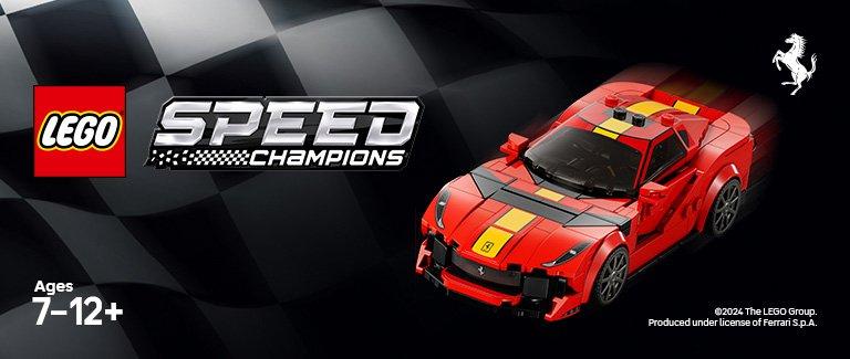 Lego SPEED Champions red car image