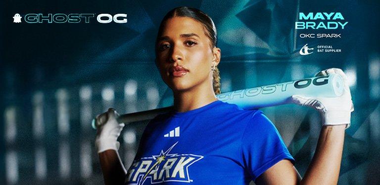 Easton Ghost OG. Make a Statement. Maya Brady.