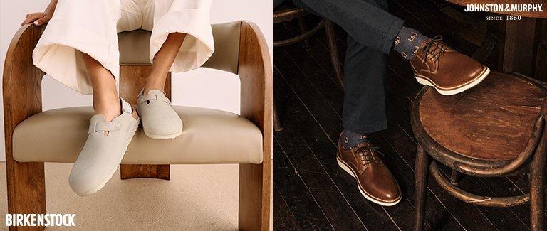 Image of birkenstock and johnston & Murphy images