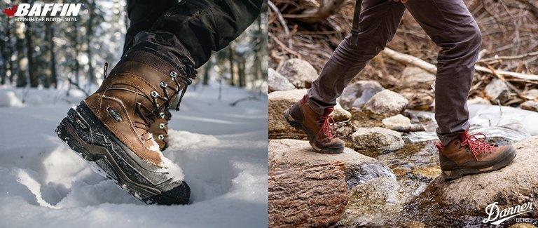 Mens baffin and danner winter boots
