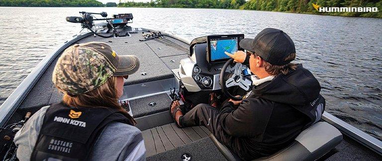 Lifestyle image of Humminbird fish finder