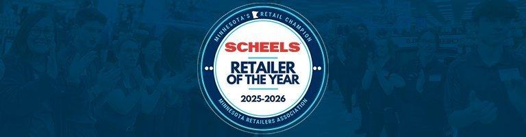 Scheels x Minnesota retailer of the year 2025 - 2026