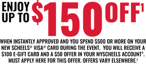 Enjoy Up to $150 off