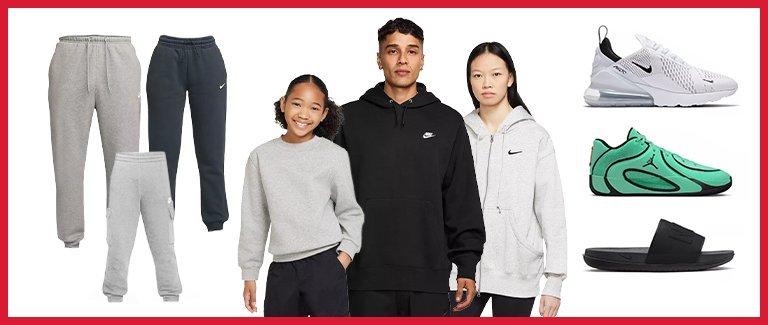 Nike Sweatshirts, Sweatpants, and Shoes