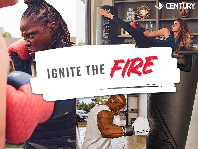 Ignite the Fire. Lifestyle Images of Boxers