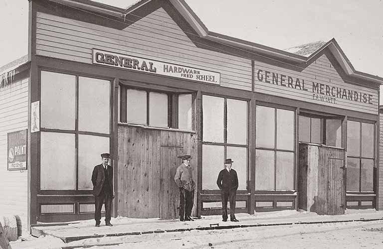 first scheels store in 1904