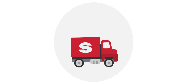 scheels delivery truck