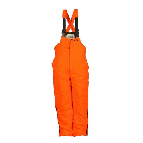 Men's Gamehide Deer Hunter Insulated Blaze Orange Bibs - Primary Image