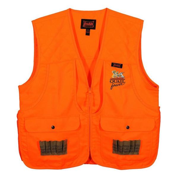 GAMEHIDE Men's Quail Forever Front Loader Vest
