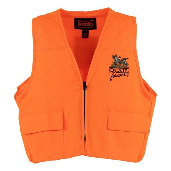 GAMEHIDE Quail Forever Upland Hunting Vest Youth
