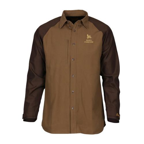 Men's Gamehide Quail Forever Briar Buster Long Sleeve Shirt - Primary Image