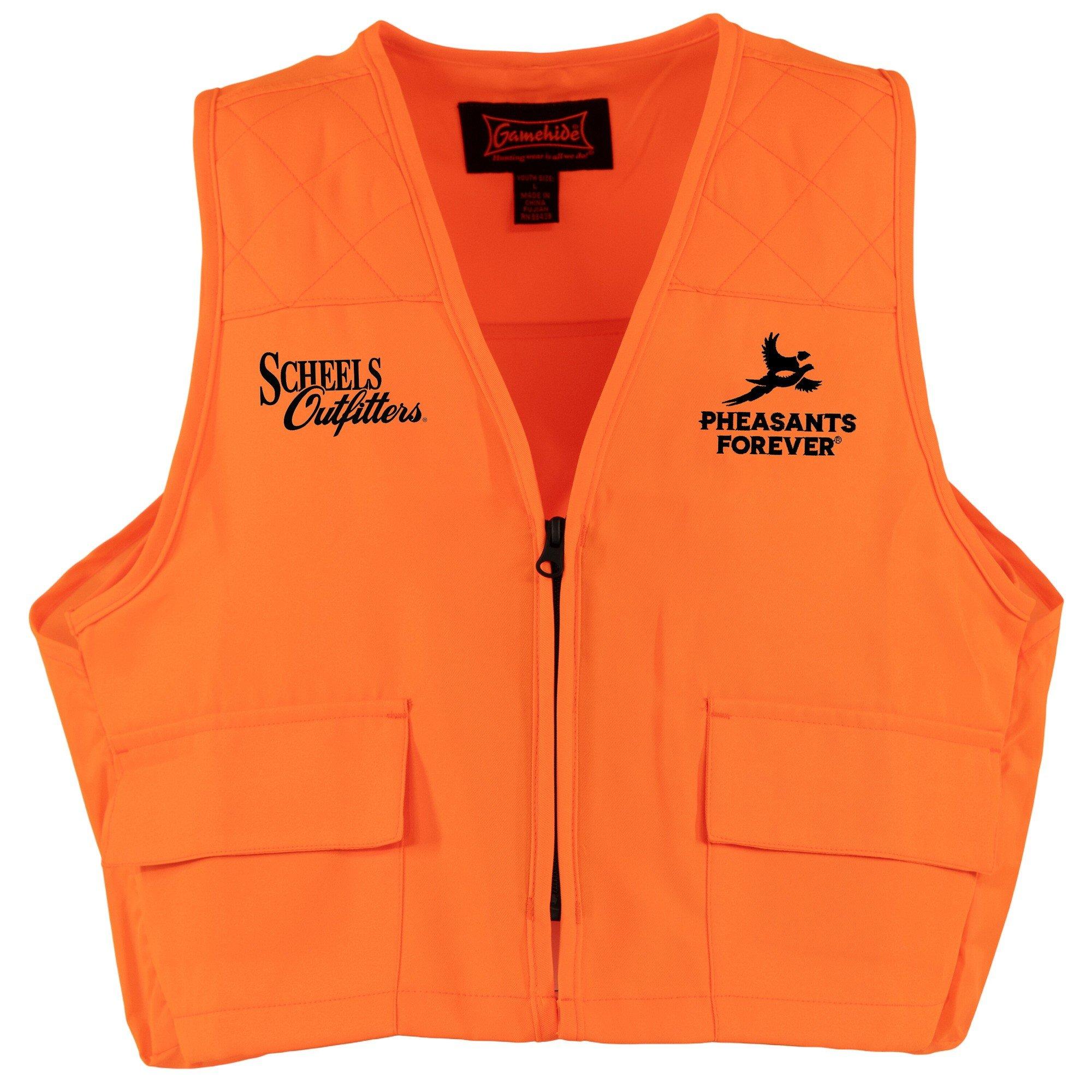 Youth Gamehide Pheasants Forever Upland Vest - Gamehide