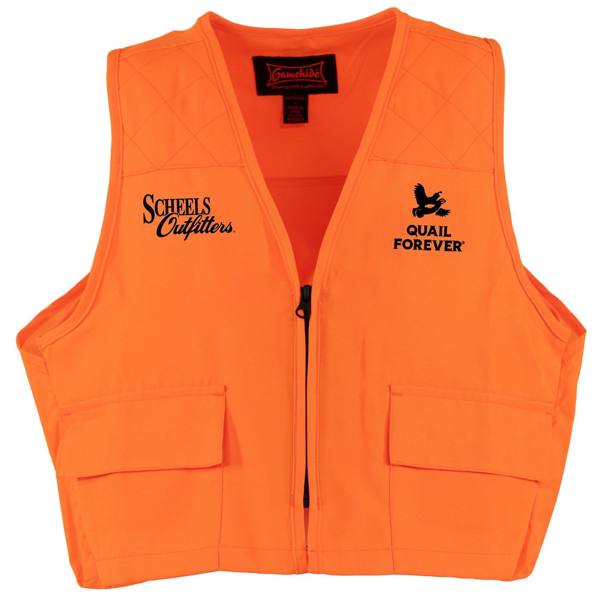 Youth Gamehide Quail Forever Upland Vest - Gamehide