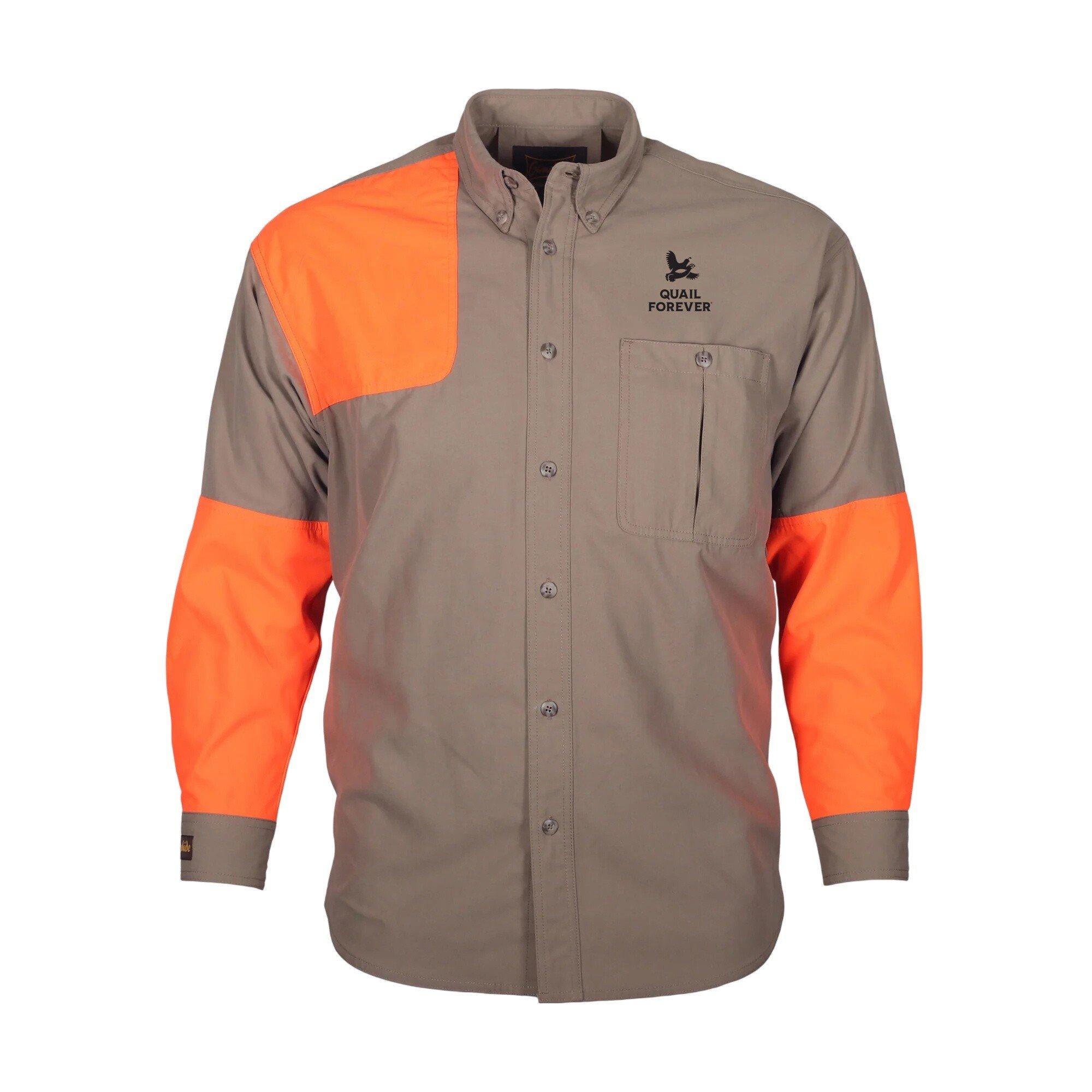 Men's Gamehide Quail Forever Upland Shooting Shirt - Gamehide