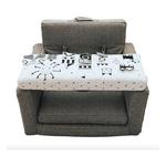 Wonder & Wise Happy Day (B&W) Square Chair - Thumbnail 1 of 5