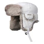 Crown Cap Arctic-Coated Aviator with Rabbit trim Bomber - Thumbnail 1 of 2