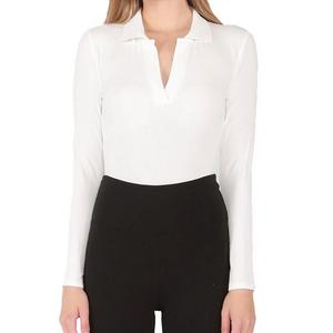 Women's Dex Clothing Polo Knit Bodysuit