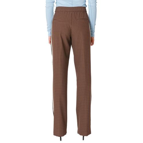 Women's Dex Clothing Plaid Menswear Straight Leg Pants - Primary Image