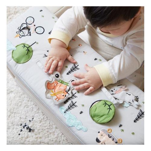 Wonder & Wise Rolling Along (Neutral) Square Chair - Primary Image