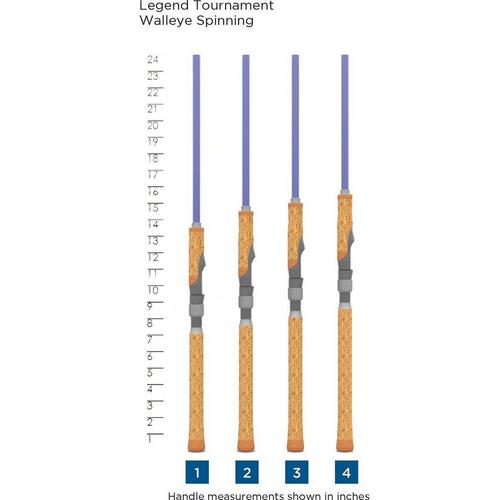 St. Croix Legend Tournament Walleye Spinning Rod - Primary Image