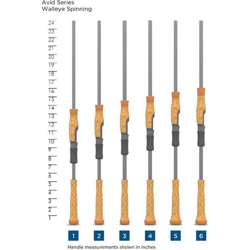 St. Croix Avid Walleye Spinning Rod - Primary Image