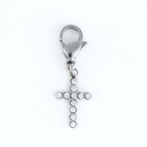 Narelle Pave Cross Water Resistant Charm - Primary Image