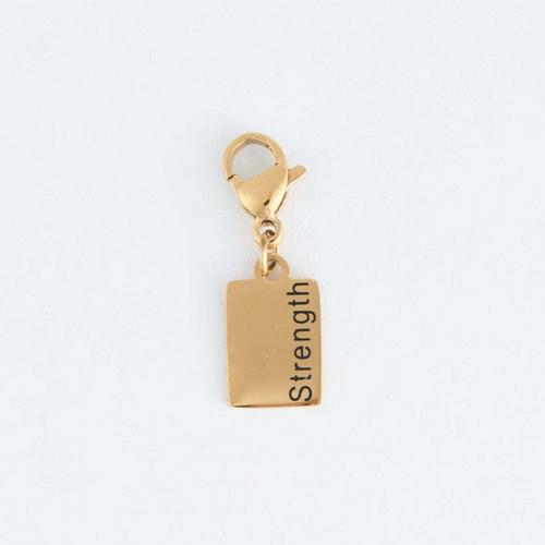 Narelle Strength Tag Water Resistant Charm - Primary Image