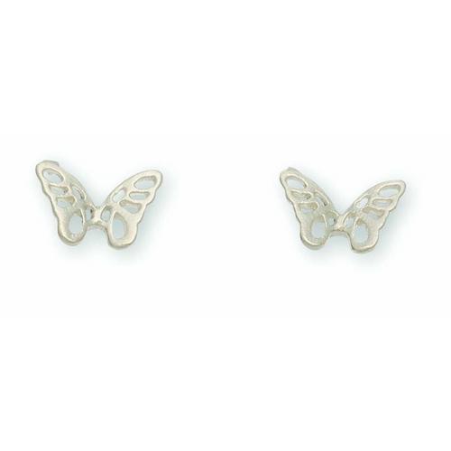 Howards Butterfly Silver Earrings - Primary Image
