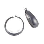 Ridley Flat Hoop Earrings - Thumbnail 1 of 2