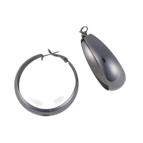 Ridley Flat Hoop Earrings - Primary Image