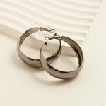 Ridley Flat Hoop Earrings - Thumbnail 2 of 2